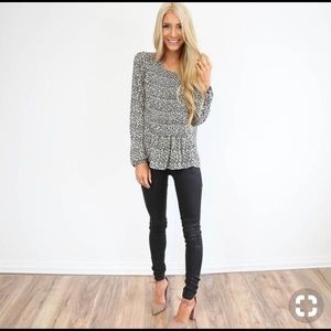 Shop Stevie Desi Printed Blouse